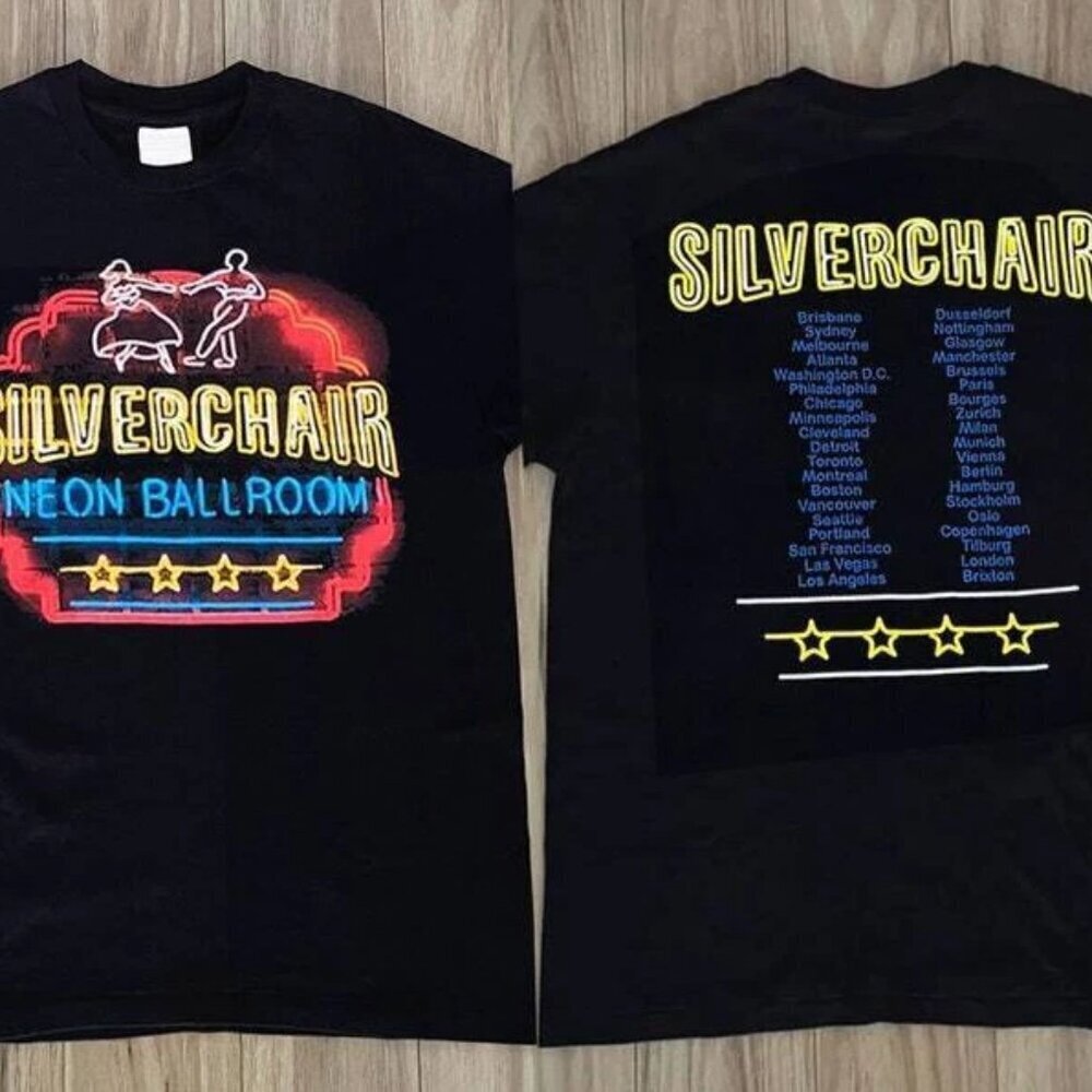 Silverchair Neon Ballroom Tour T-Shirt .